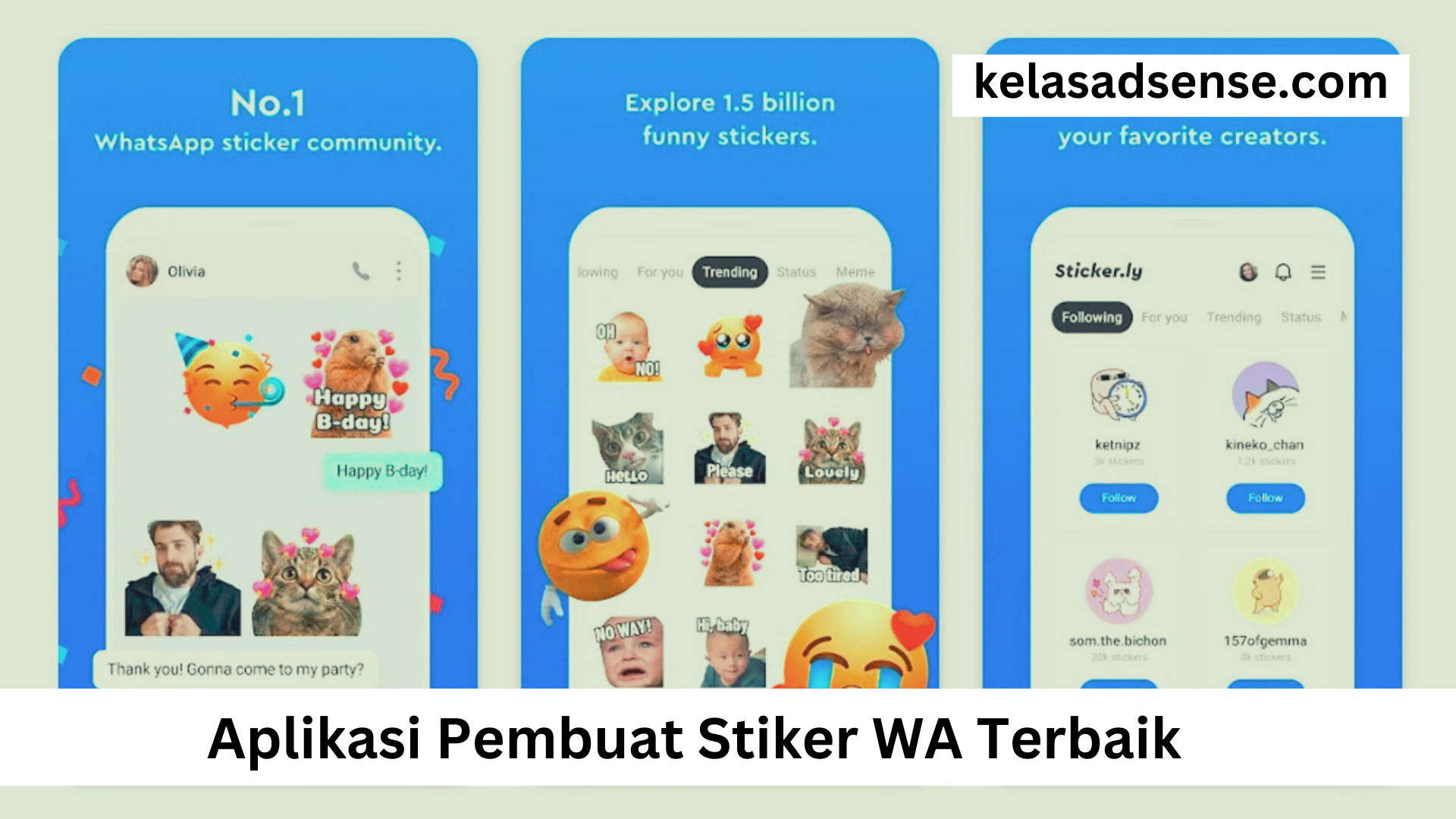 Aplikasi Pembuat Stiker WA Terbaik