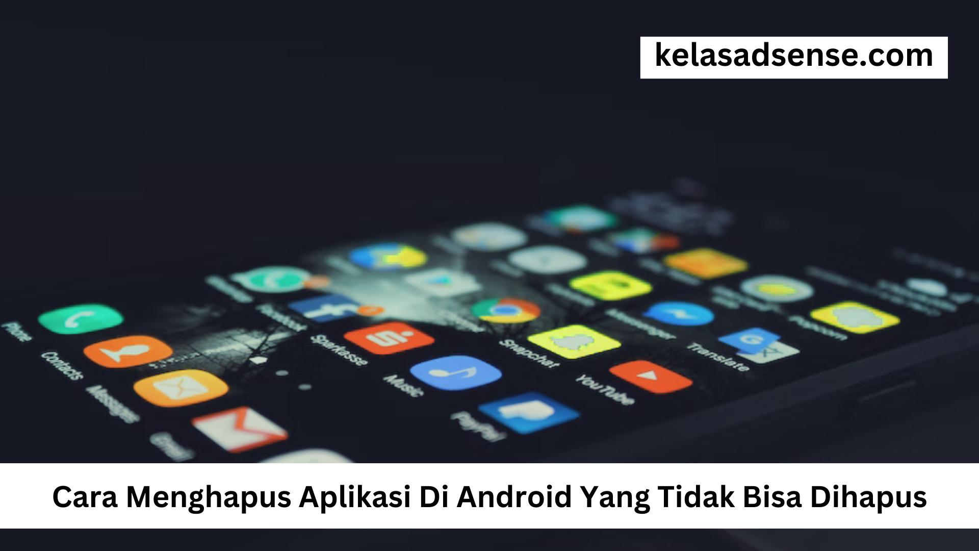 Cara Menghapus Aplikasi Di Android Yang Tidak Bisa Dihapus