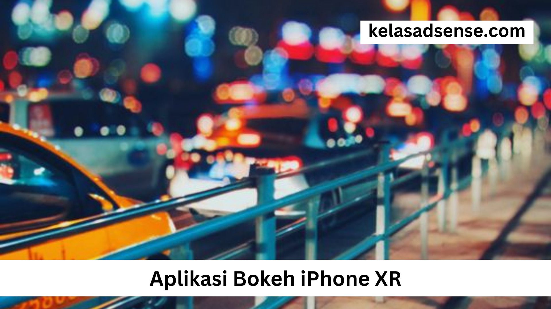 Aplikasi Bokeh iPhone XR