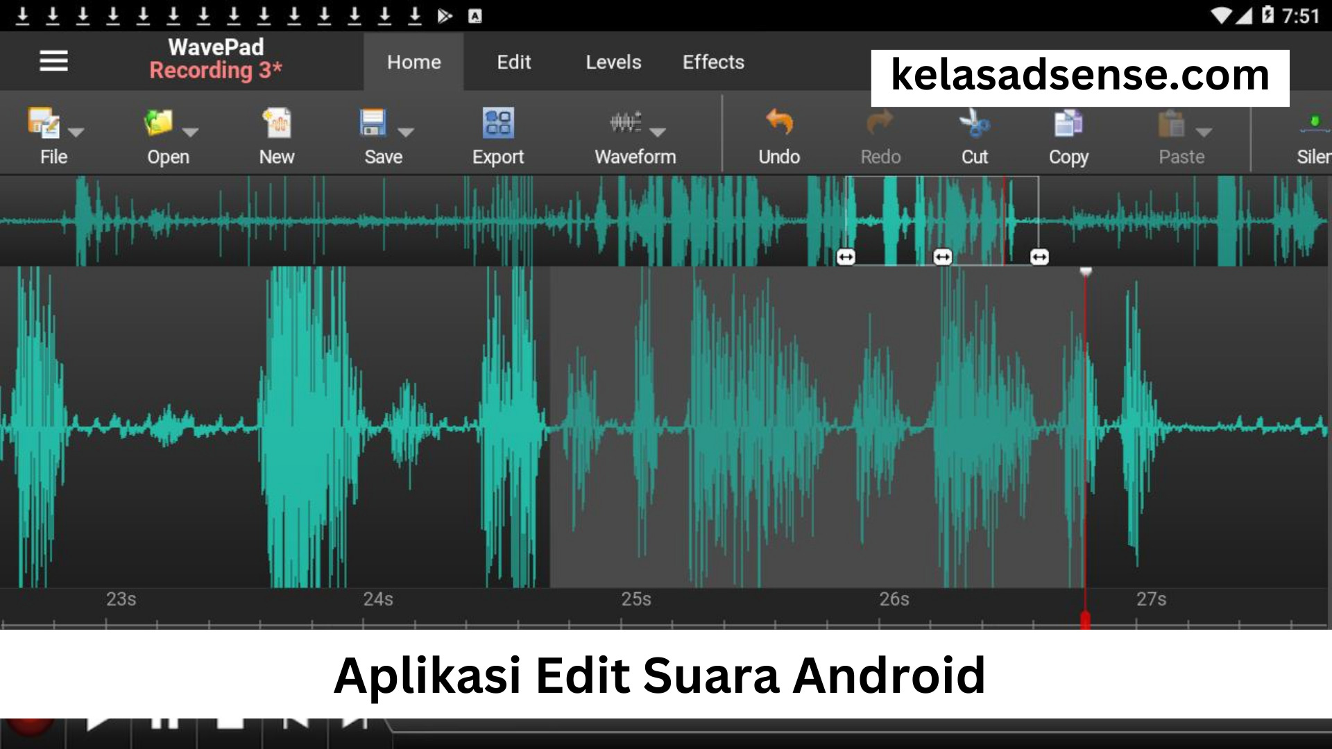 Aplikasi Edit Suara Android