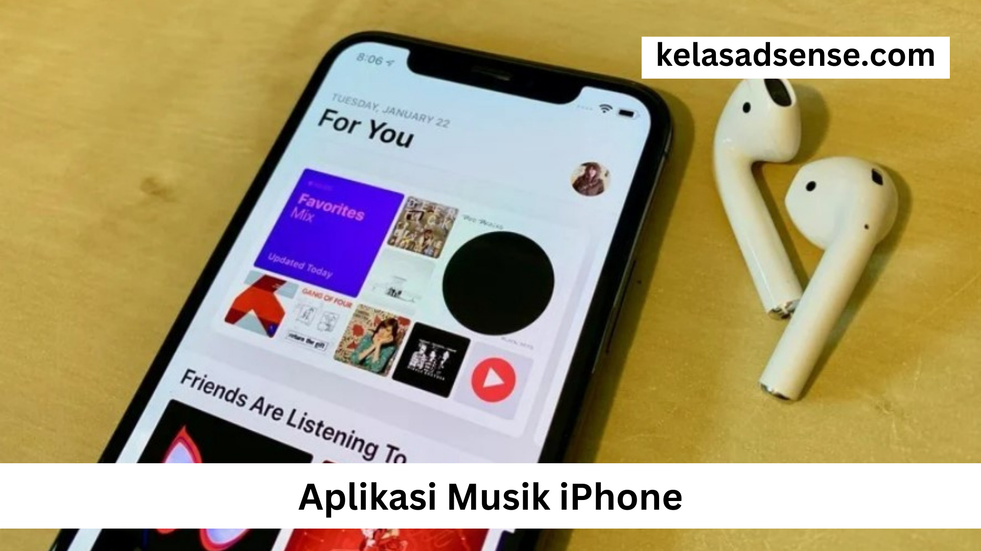 Aplikasi Musik iPhone