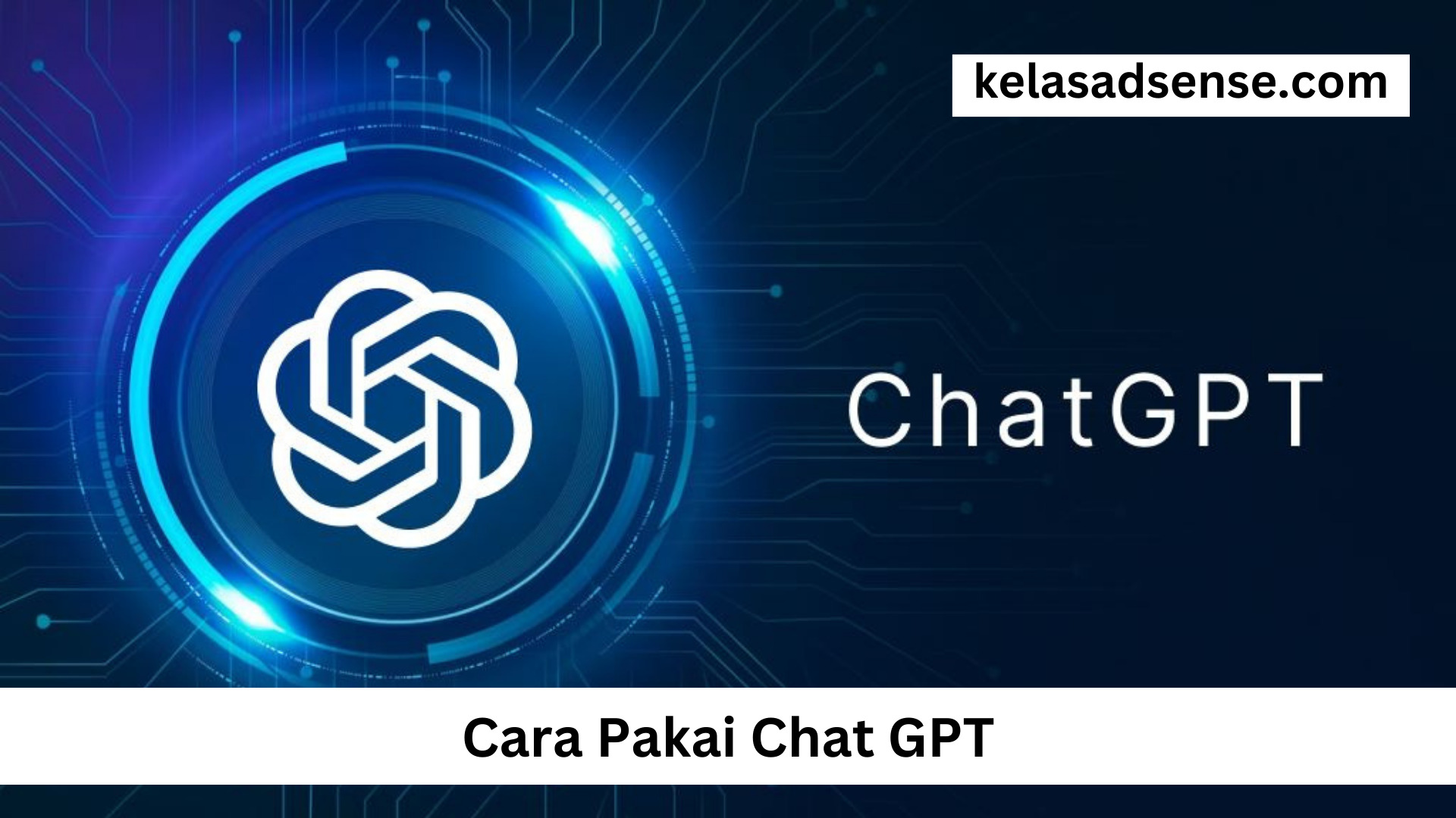 Cara Pakai Chat GPT